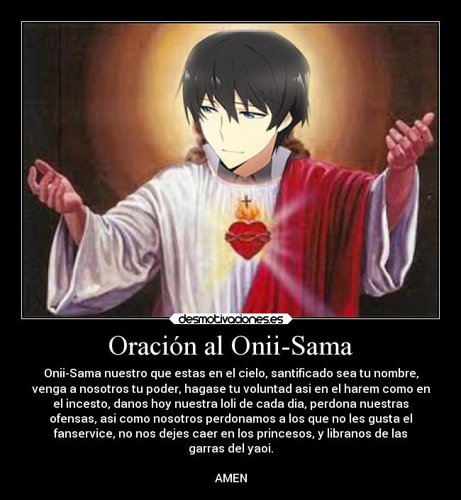 Oración al Onii-Sama - 