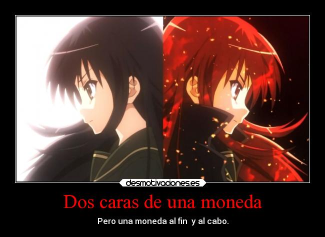 Dos caras de una moneda - 