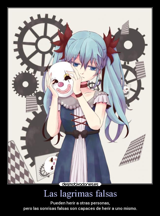 Las lagrimas falsas - 