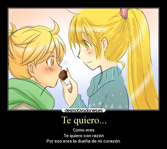 carteles anime vocaloid neru akitaneru neruakita lenyneru neruylen lenkagamine kagaminelen len desmotivaciones