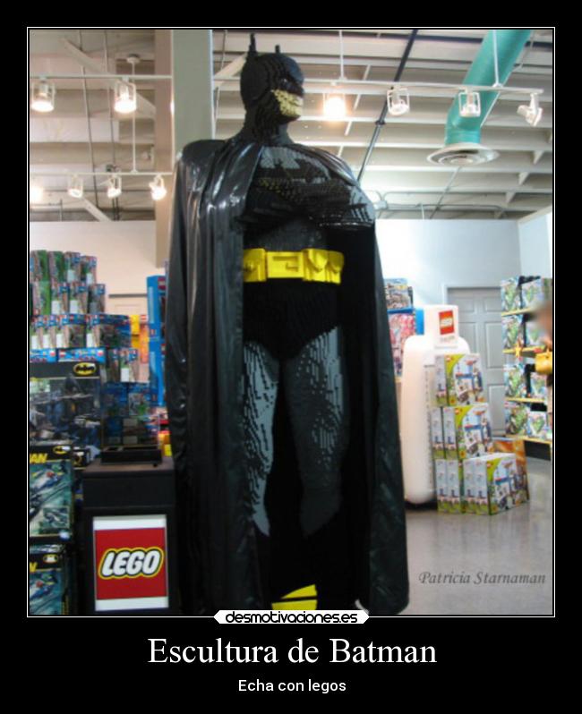 Escultura de Batman -