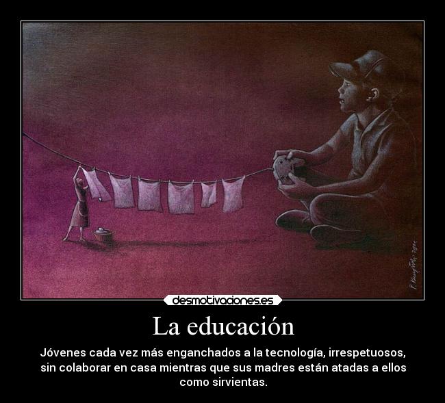 La educación -