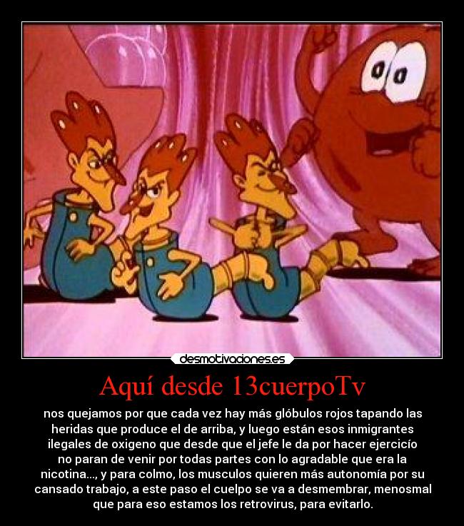 Aquí desde 13cuerpoTv -