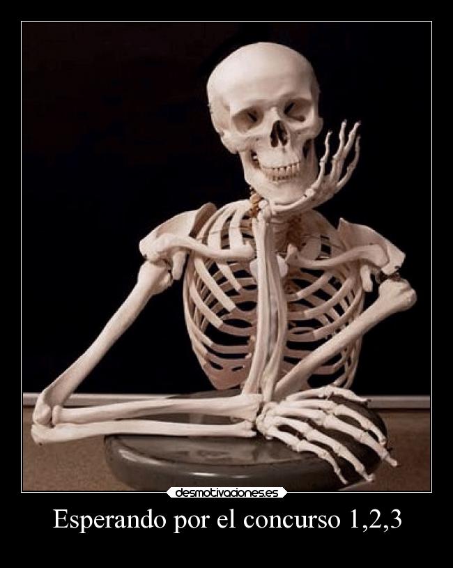 Esperando por el concurso 1,2,3 - 