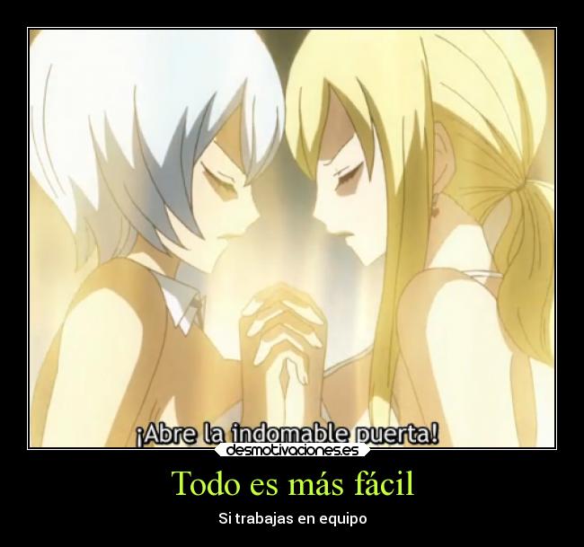 Todo es más fácil - Si trabajas en equipo
