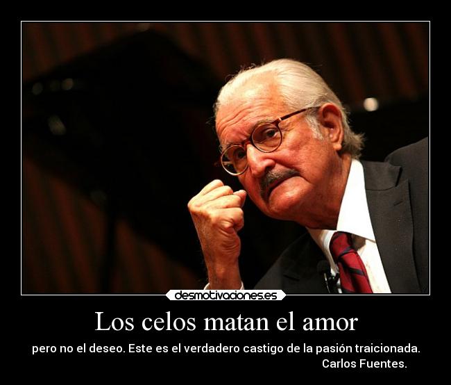 Los celos matan el amor -