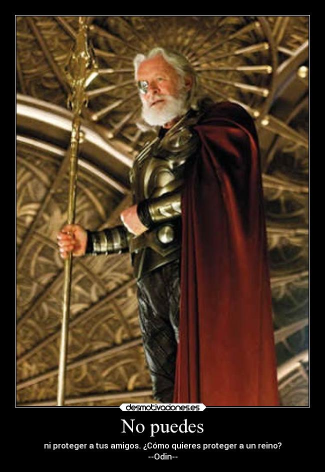 carteles cine frases odin thor marvel comics desmotivaciones