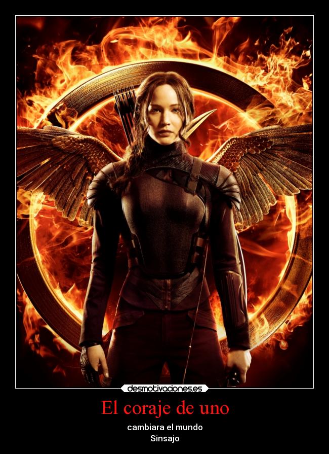 carteles cine sinsajo katniseverdeen juegos del hambre desmotivaciones