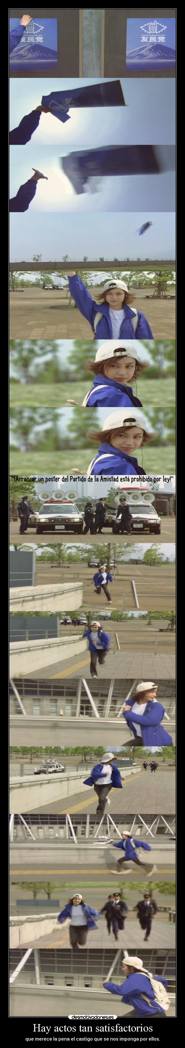 Hay actos tan satisfactorios -