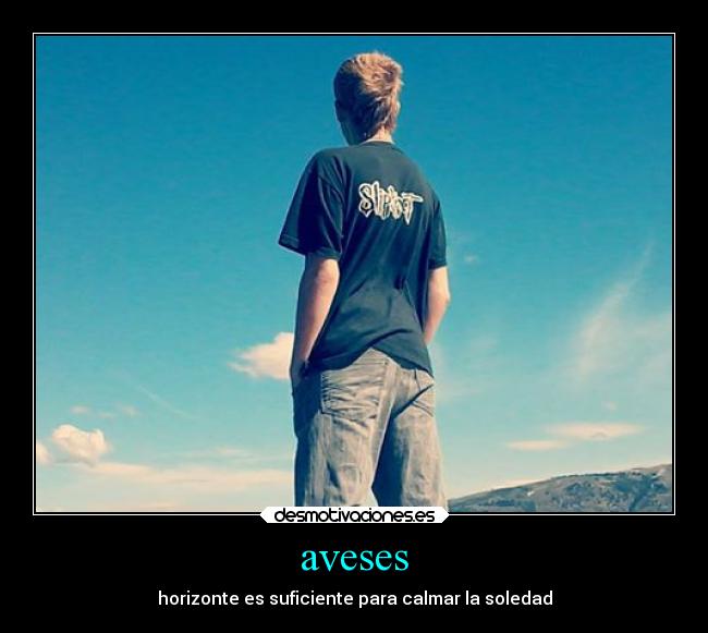 aveses - horizonte es suficiente para calmar la soledad