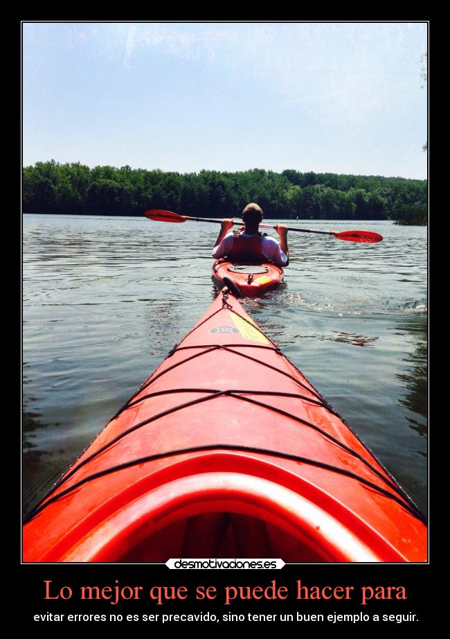 Lo mejor que se puede hacer para - 