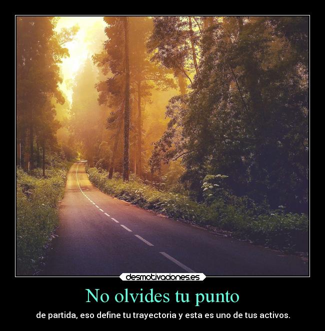 No olvides tu punto -