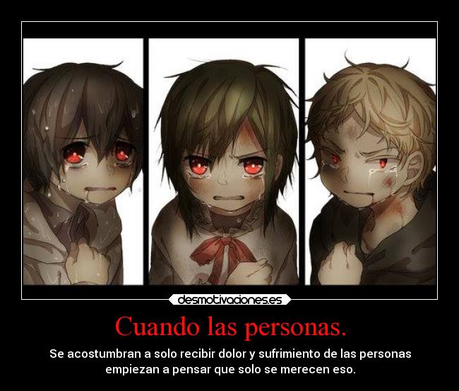 Cuando las personas. - 