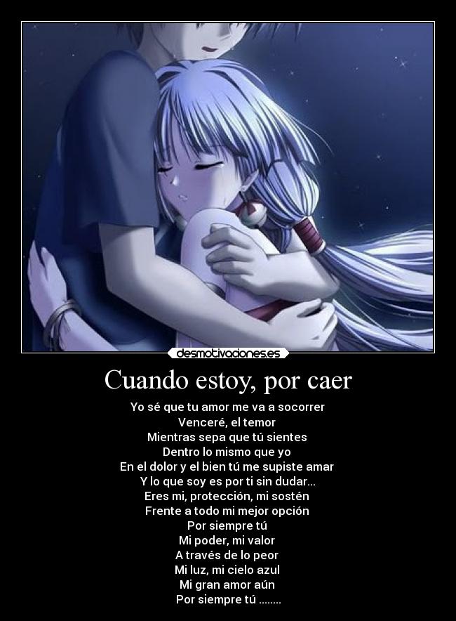 Cuando estoy, por caer - 