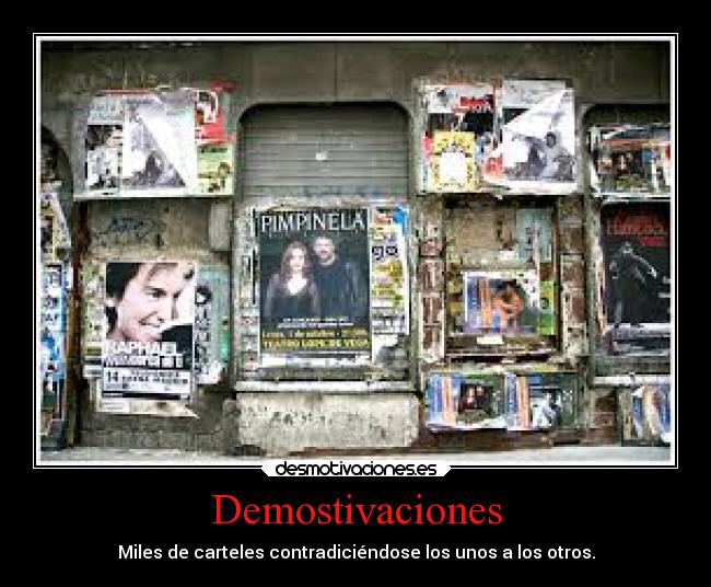 Demostivaciones -
