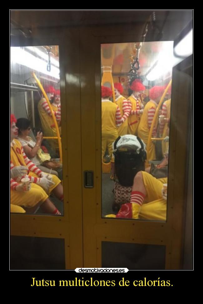 Jutsu multiclones de calorías. -
