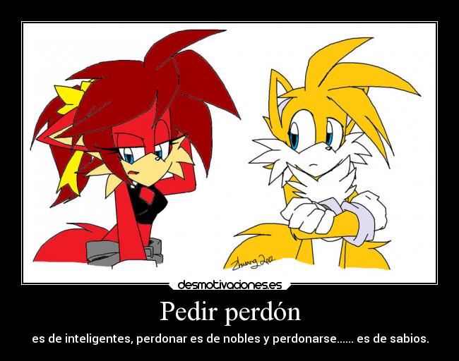 Pedir perdón -