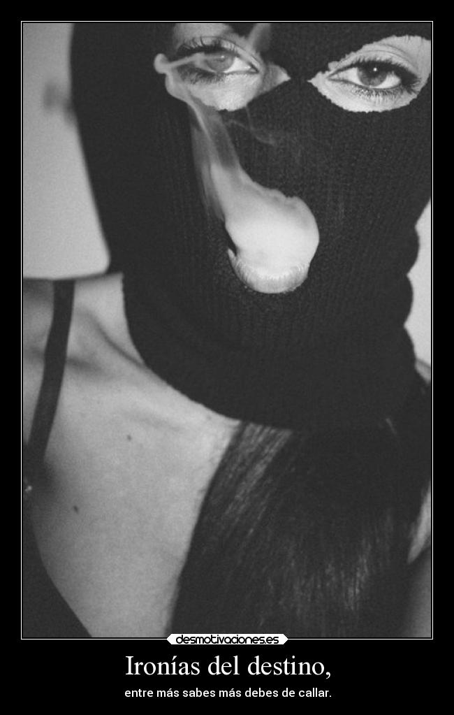 Ironías del destino, - 