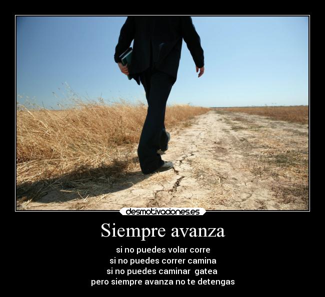 Siempre avanza -