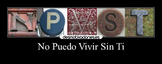 No Puedo Vivir Sin Ti -