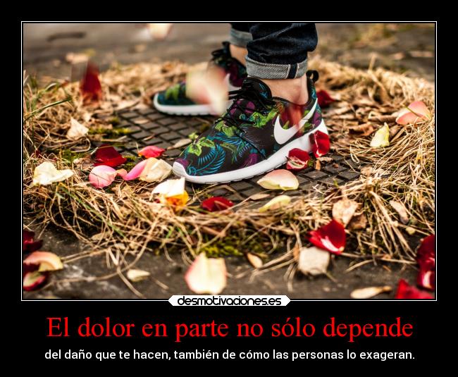 El dolor en parte no sólo depende - 