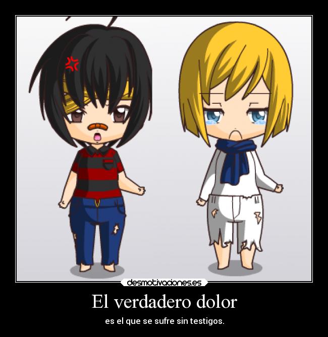 El verdadero dolor -
