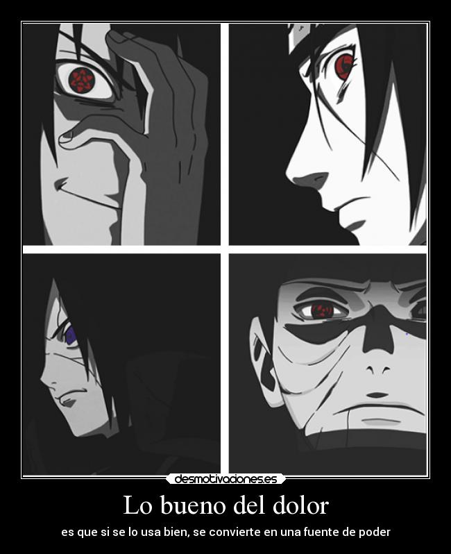 Lo bueno del dolor -
