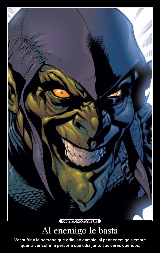Al enemigo le basta - 