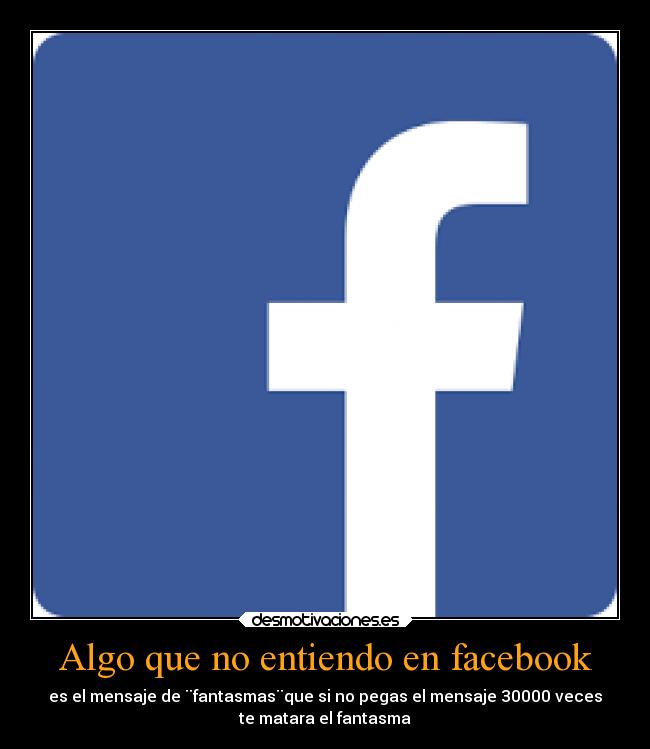 Algo que no entiendo en facebook -
