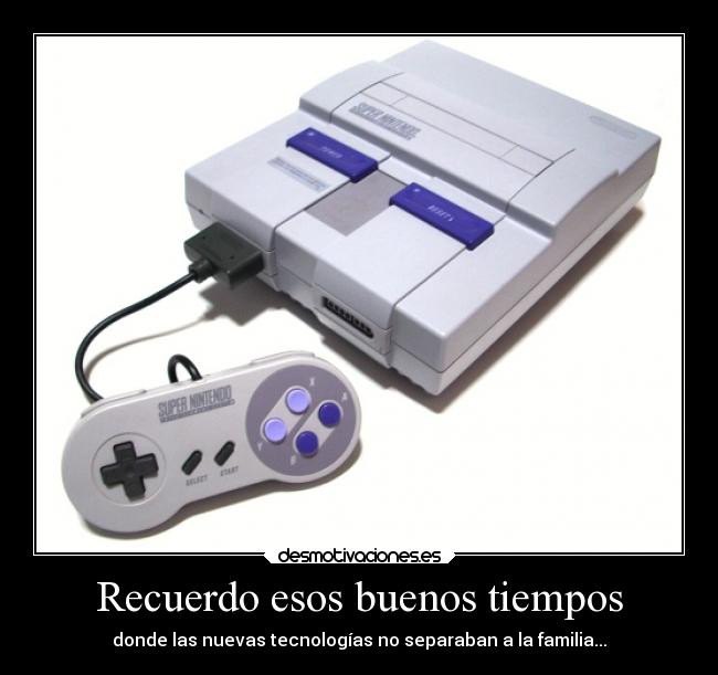 carteles familia amistad tecnologia nintendo krostekone desmotivaciones