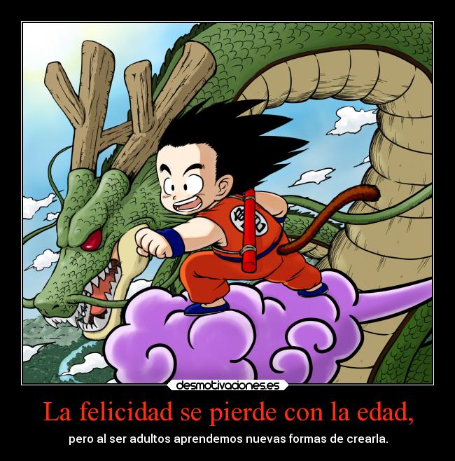 La felicidad se pierde con la edad, - pero al ser adultos aprendemos nuevas formas de crearla.