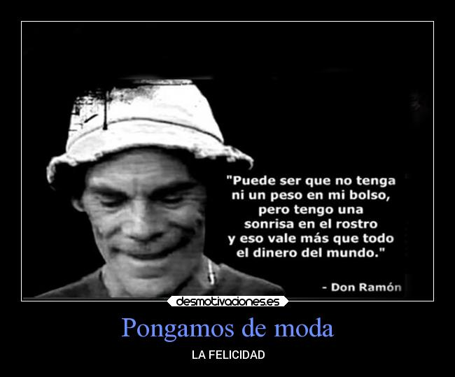 carteles felicidad compartir desmotivaciones