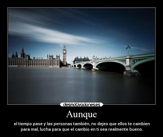 Aunque -