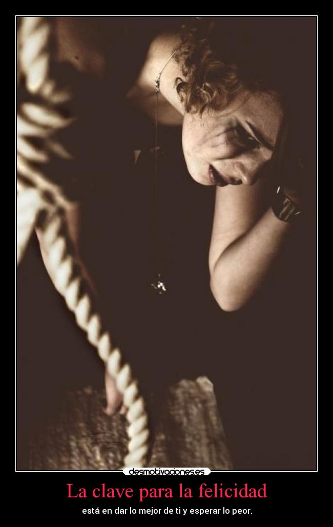 La clave para la felicidad -