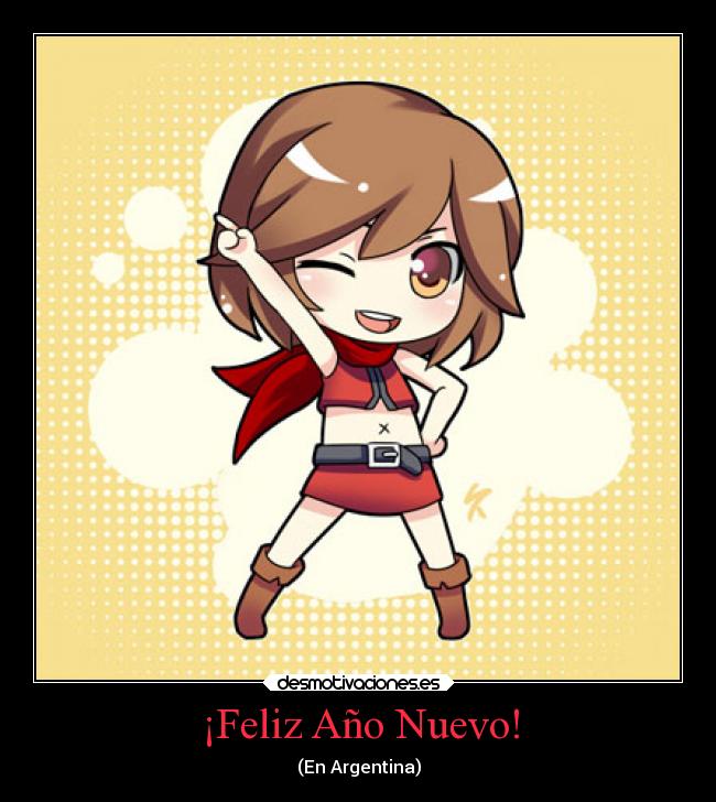 ¡Feliz Año Nuevo! - (En Argentina)