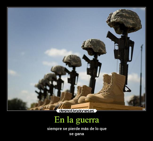 En la guerra -