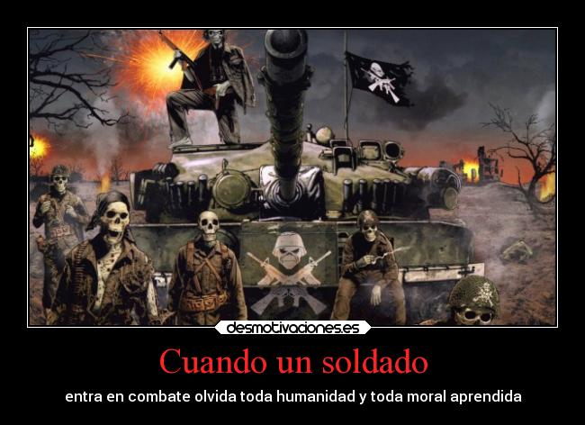 Cuando un soldado -