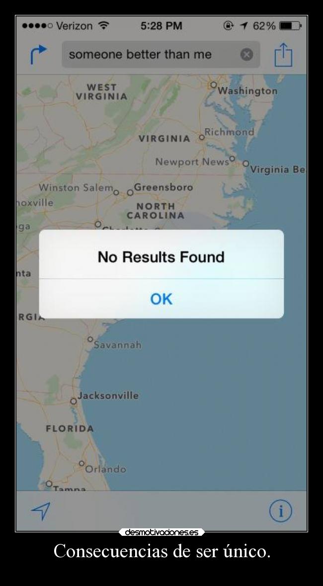 Consecuencias de ser único. - 