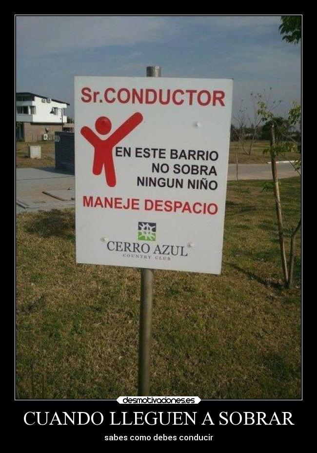 CUANDO LLEGUEN A SOBRAR - 