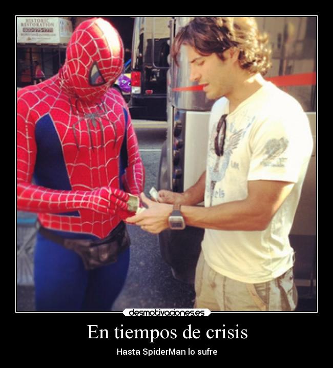 En tiempos de crisis -