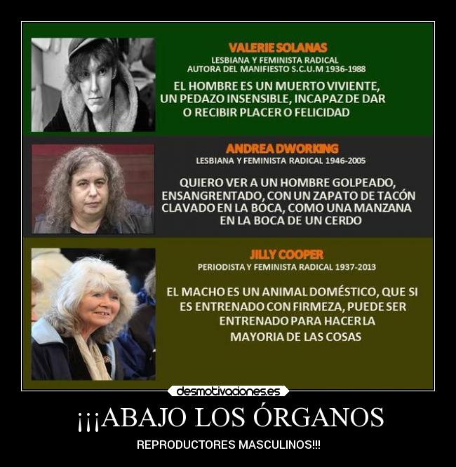 ¡¡¡ABAJO LOS ÓRGANOS -