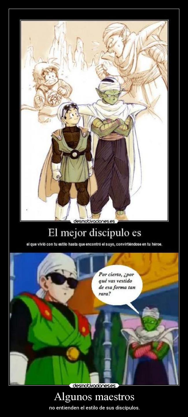 carteles humor dragonball maestros estilo respuestaasora14 ronoa desmotivaciones