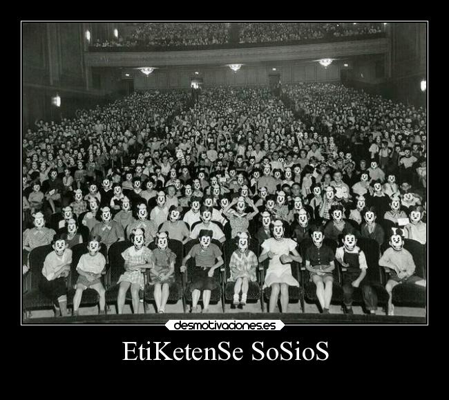 EtiKetenSe SoSioS - 