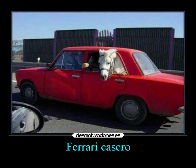 Ferrari casero -