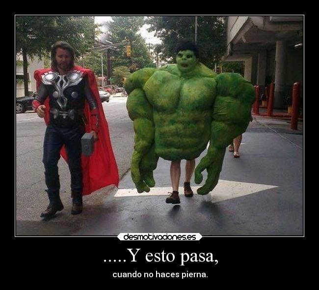 carteles humor hulk thor desmotivaciones