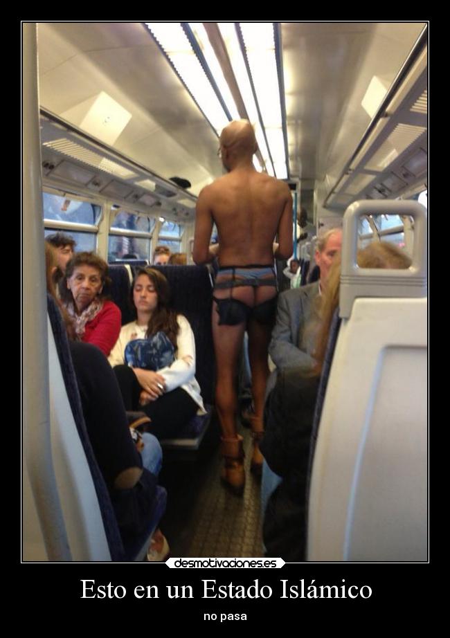 Esto en un Estado Islámico - no pasa
