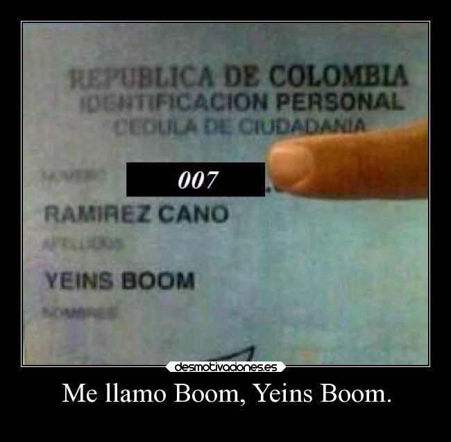 carteles humor jamesbond agente007 yeinsboom desmotivaciones