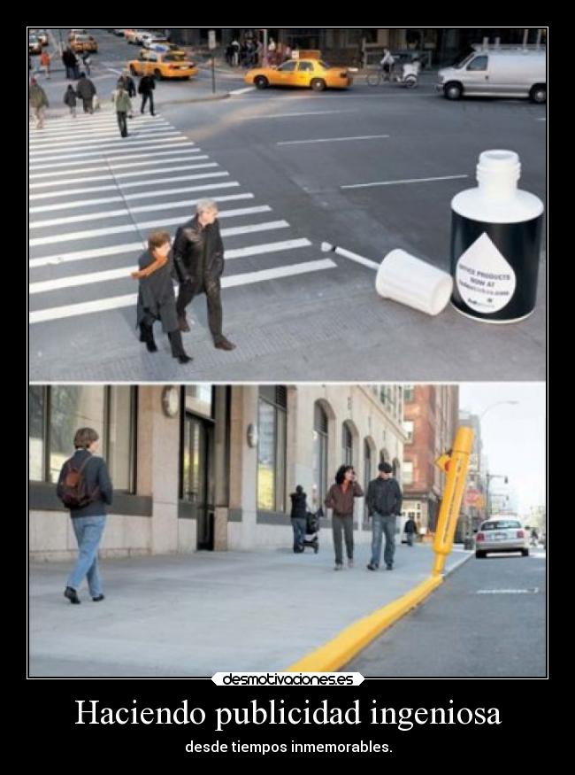 Haciendo publicidad ingeniosa - 