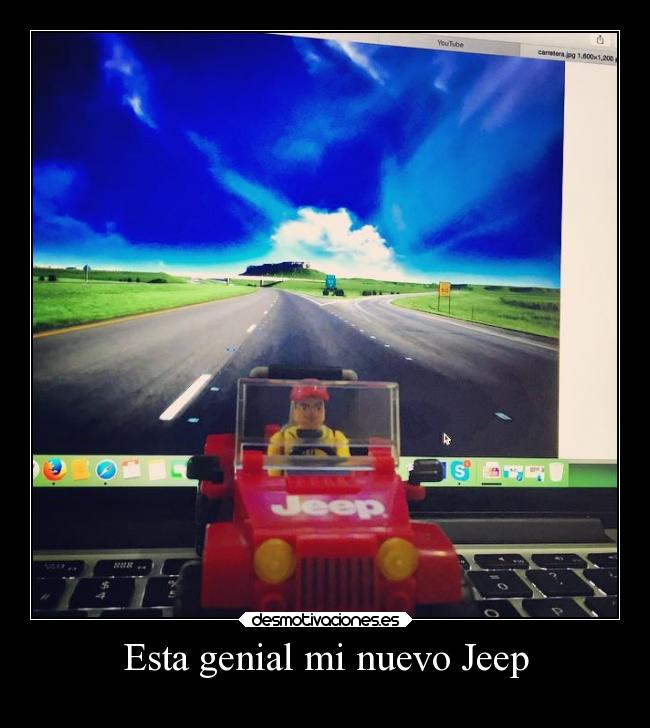 Esta genial mi nuevo Jeep - 