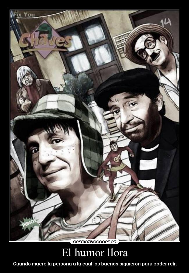 El humor llora - 